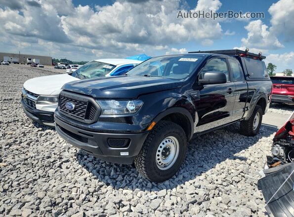 1FTER1EH1NLD09904 2022 FORD RANGER Black 