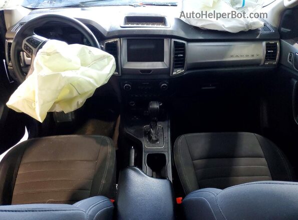 1FTER1EH2LLA06661 2020 FORD RANGER Blue Dashboard view