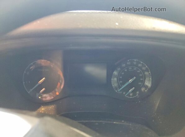 1FTER1EH2LLA06661 2020 FORD RANGER Blue Instrument cluster view