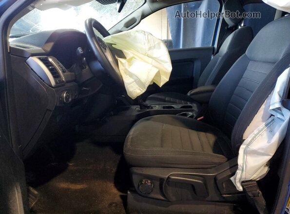1FTER1EH2LLA06661 2020 FORD RANGER Blue Front interior view