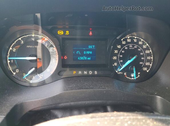 1FTER1EH2PLE29729 2023 FORD RANGER White Widok zestawu wskaźników