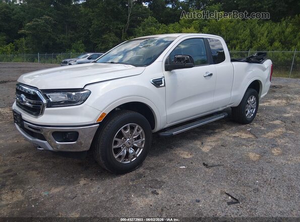 1FTER1EH4KLA12220 2019 FORD RANGER White Передня ліва чверть