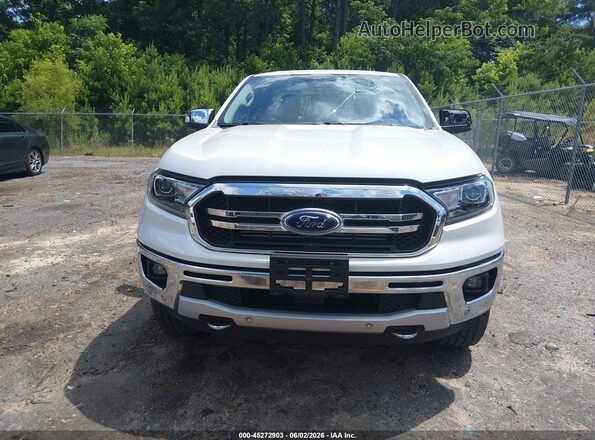 1FTER1EH4KLA12220 2019 FORD RANGER White Вид щитка приладів