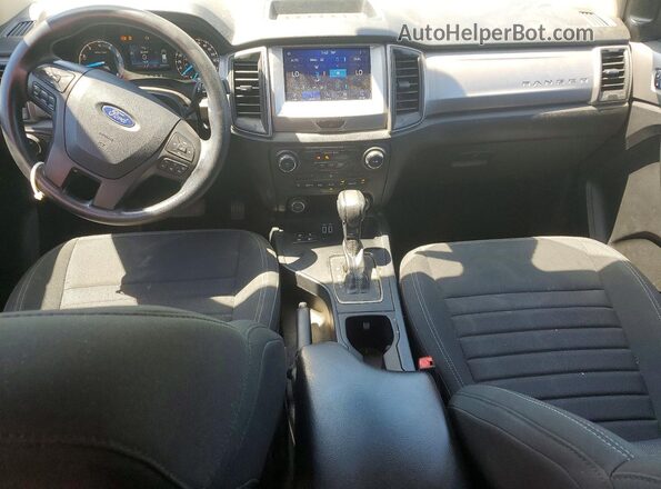 1FTER1EH5MLD07703 2021 FORD RANGER Серый Вид панели приборов