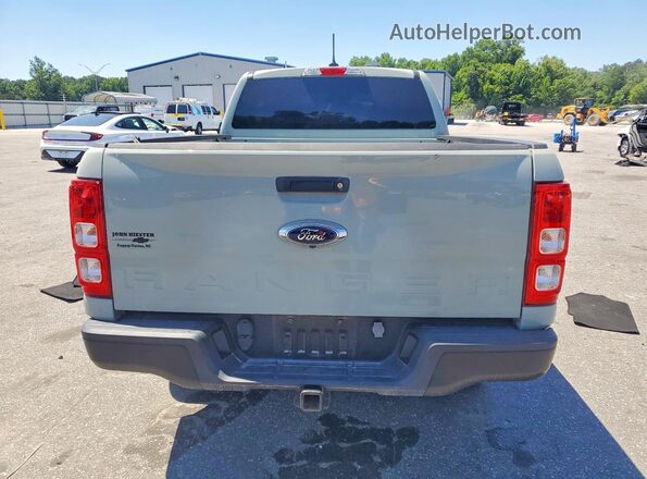 1FTER1EH5MLD07703 2021 FORD RANGER Серый Вид сзади