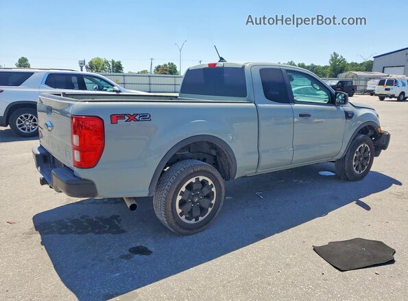 1FTER1EH5MLD07703 2021 FORD RANGER Серый Задняя правая четверть