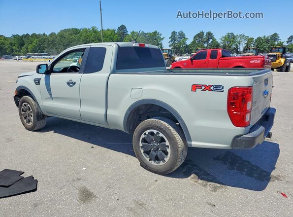 1FTER1EH5MLD07703 2021 FORD RANGER Серый Задняя левая четверть