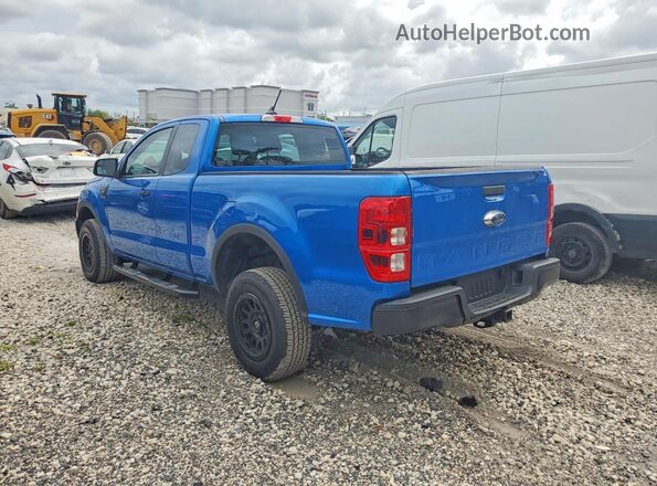 1FTER1EH6NLD25855 2022 FORD RANGER Blue Rear left