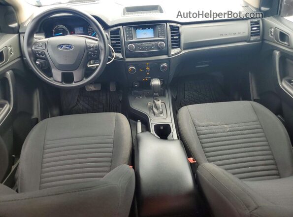 1FTER1EH6NLD25855 2022 FORD RANGER Blue Dashboard view