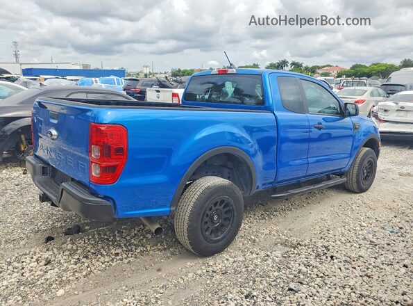 1FTER1EH6NLD25855 2022 FORD RANGER Blue Rear right