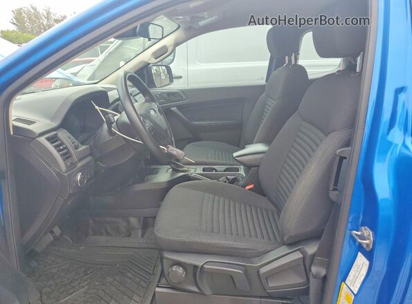 1FTER1EH6NLD25855 2022 FORD RANGER Blue Front interior view