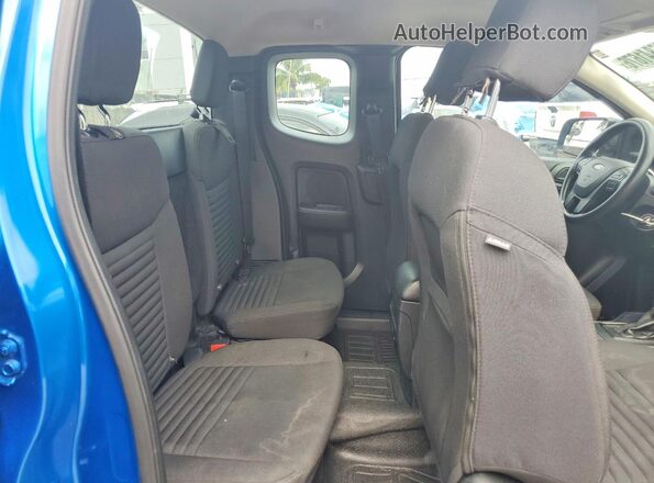 1FTER1EH6NLD25855 2022 FORD RANGER Blue Rear seats view