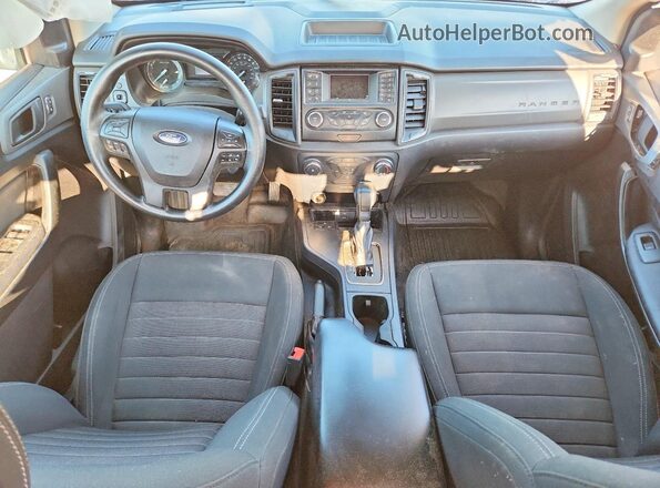 1FTER1EH8LLA52012 2020 FORD RANGER Blue Առջևի վահանակի տեսք