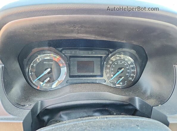 1FTER1EH8LLA52012 2020 FORD RANGER Blue Սարքավորումների վահանակի տեսք
