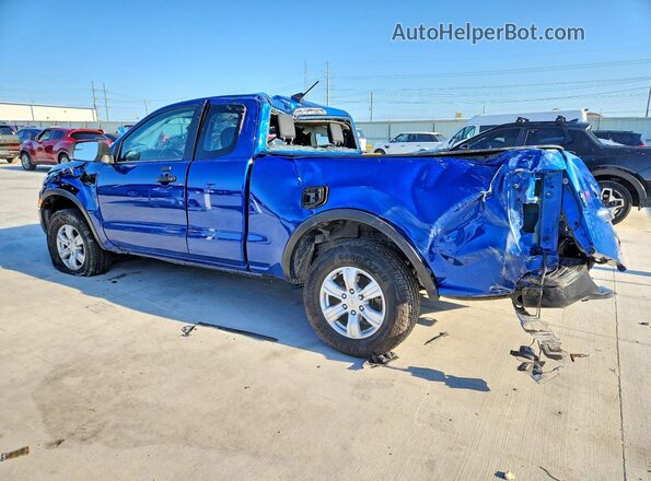 1FTER1EH8LLA52012 2020 FORD RANGER Blue Հետևի ձախ