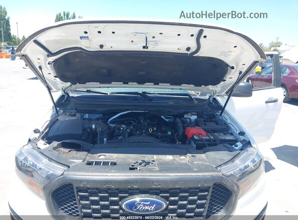1FTER1EHXKLA35405 2019 FORD RANGER White Вид ззаду