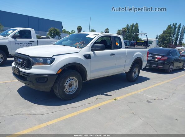 1FTER1EHXKLA35405 2019 FORD RANGER White Передня ліва чверть