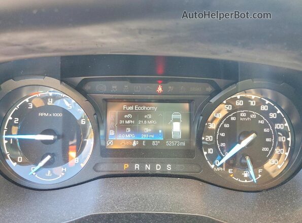 1FTER1EHXMLD00052 2021 FORD RANGER Blue Սարքավորումների վահանակի տեսք