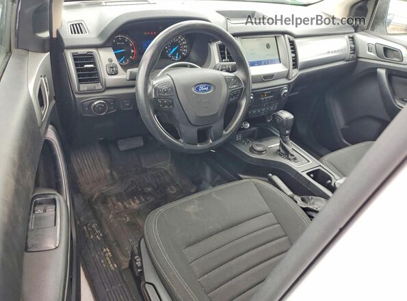 1FTER1FH0MLD07249 2021 FORD RANGER White Dashboard view