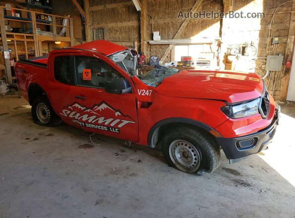1FTER1FH0MLD18848 2021 FORD RANGER Red წინა მარჯვენა
