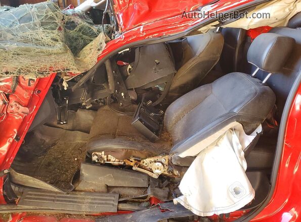 1FTER1FH0MLD18848 2021 FORD RANGER Red წინა სალონის ხედი