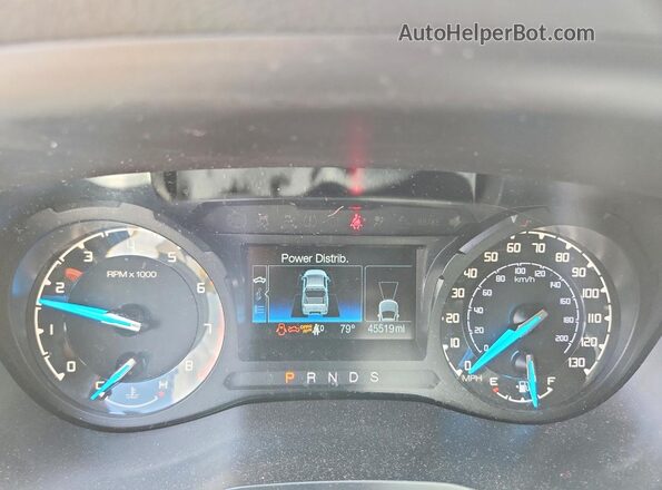 1FTER1FH0NLD45940 2022 FORD RANGER Blue Вид щитка приладів