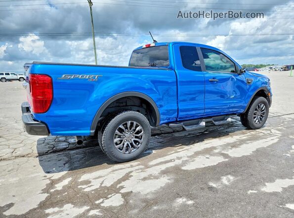 1FTER1FH0NLD45940 2022 FORD RANGER Blue Задня права чверть