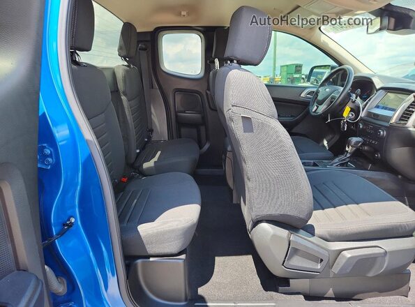 1FTER1FH0NLD45940 2022 FORD RANGER Blue Вид задніх сидінь