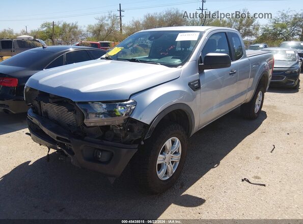 1FTER1FH2MLD24442 2021 FORD RANGER Silver Vista tres cuartos delantera izquierda