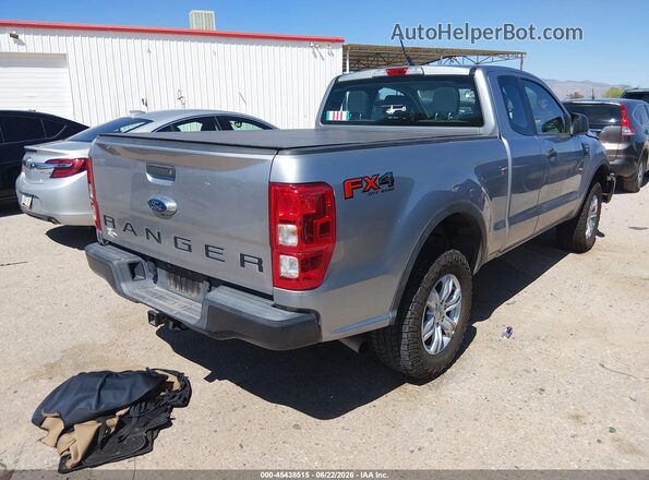 1FTER1FH2MLD24442 2021 FORD RANGER Silver Trasero derecho
