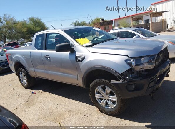 1FTER1FH2MLD24442 2021 FORD RANGER Silver Vista del cuadro de instrumentos