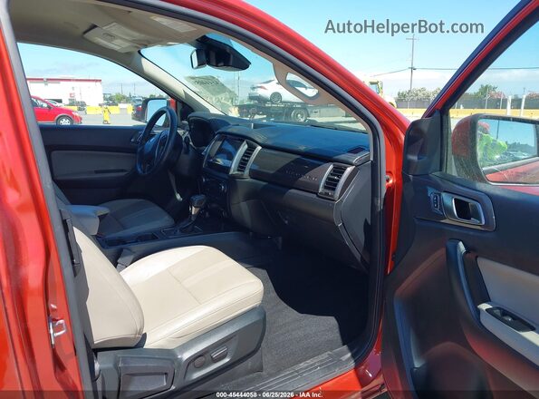 1FTER1FH2NLD48404 2022 FORD RANGER Orange Front interior view