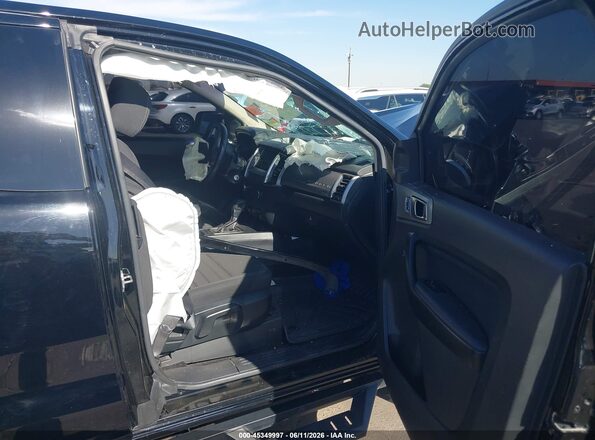 1FTER1FH3NLD26878 2022 FORD RANGER Черный Вид салона спереди