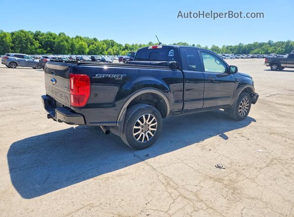 1FTER1FH4KLA17299 2019 FORD RANGER Black Հետևի աջ