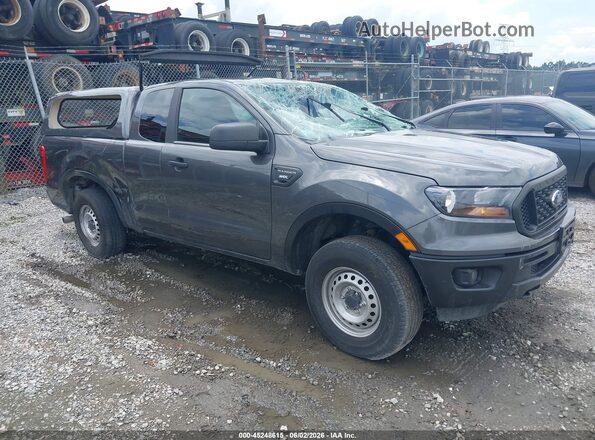 1FTER1FH6LLA55425 2020 FORD RANGER Gray Vista interior trasera