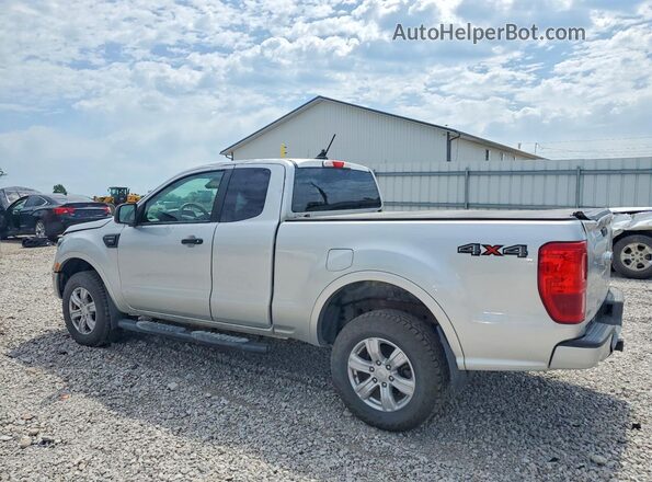 1FTER1FH7KLA49552 2019 FORD RANGER Silver Trasero izquierdo