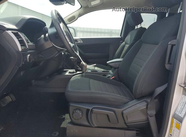1FTER1FH7KLA49552 2019 FORD RANGER Silver Vista interior delantera