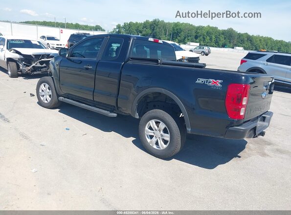 1FTER1FH7MLD57632 2021 FORD RANGER Черный Задняя левая четверть