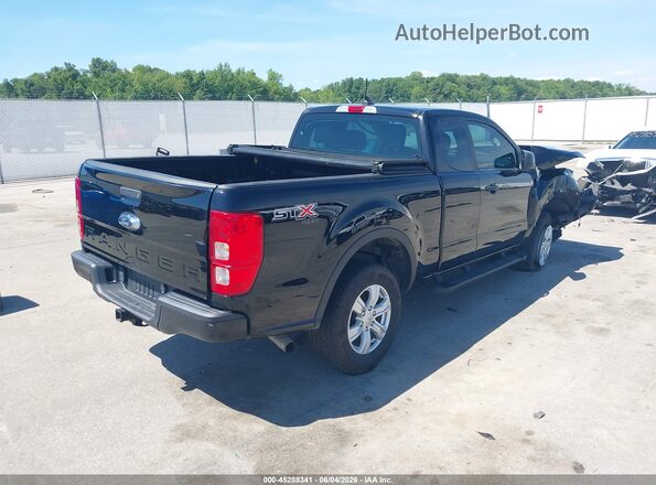 1FTER1FH7MLD57632 2021 FORD RANGER Черный Задняя правая четверть