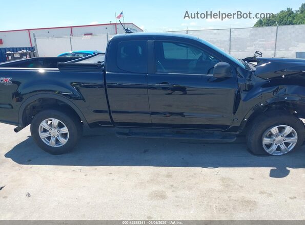 1FTER1FH7MLD57632 2021 FORD RANGER Черный Вид задней части салона