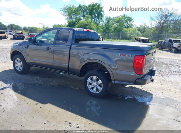 1FTER1FH8KLA23039 2019 FORD RANGER Gray Задня ліва чверть