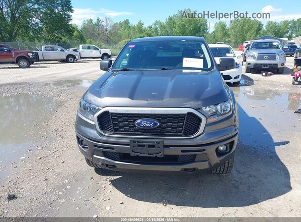 1FTER1FH8KLA23039 2019 FORD RANGER Gray Вид щитка приладів