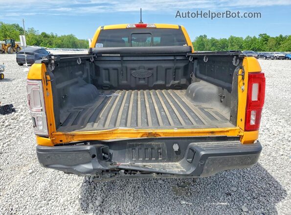 1FTER1FHXMLD70715 2021 FORD RANGER Yellow Rear view