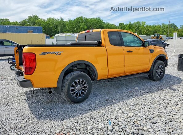 1FTER1FHXMLD70715 2021 FORD RANGER Yellow Rear right