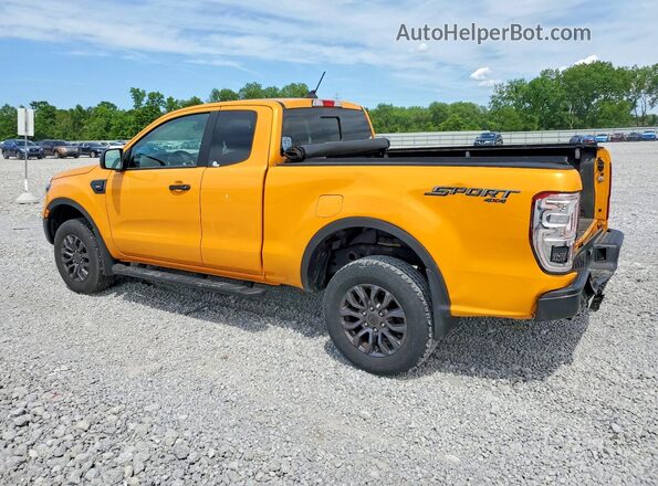 1FTER1FHXMLD70715 2021 FORD RANGER Yellow Rear left