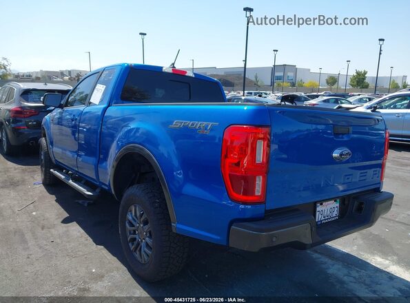 1FTER1FHXNLD25307 2022 FORD RANGER Blue Tył lewy
