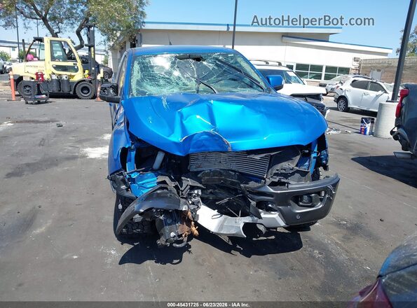 1FTER1FHXNLD25307 2022 FORD RANGER Blue Widok wnętrza z tyłu