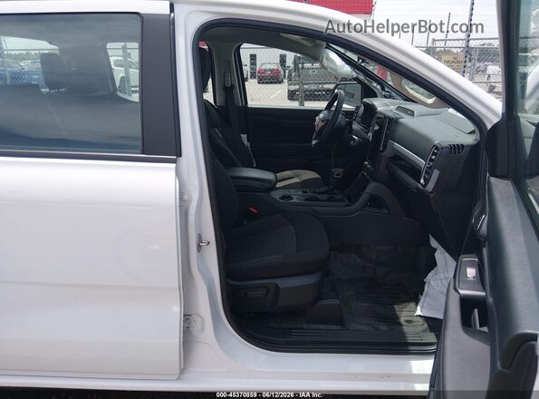 1FTER4BH4RLE67973 2024 FORD RANGER White Widok wnętrza z przodu