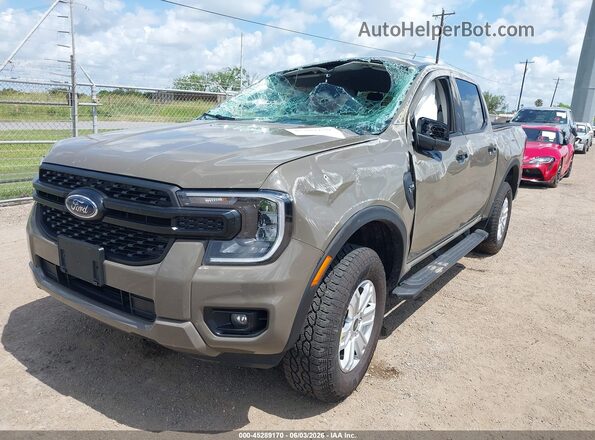 1FTER4BH9SLE62547 2025 FORD RANGER Коричневый Вид спереди