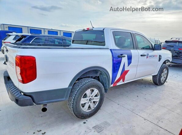 1FTER4BHXRLE45458 2024 FORD RANGER Белый Задняя правая четверть